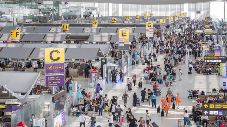 สนามบินสุวรรณภูมิอันดับ 1 ของไทย