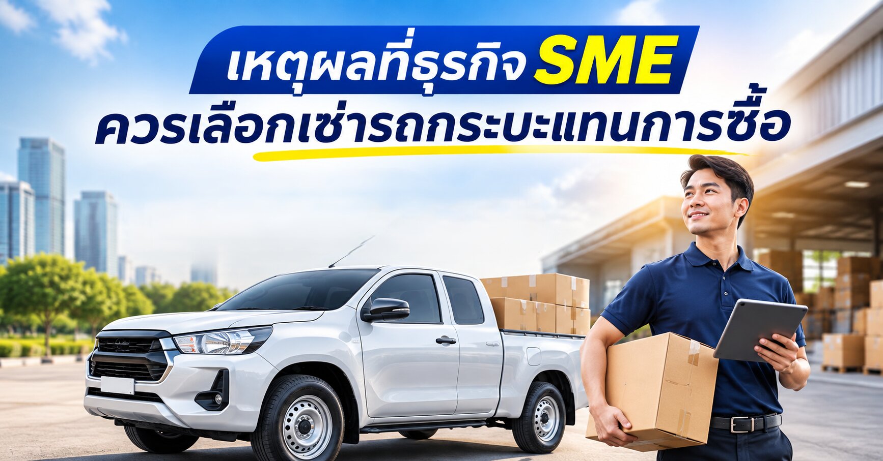 ควรเลือกเช่ารถกระบะ