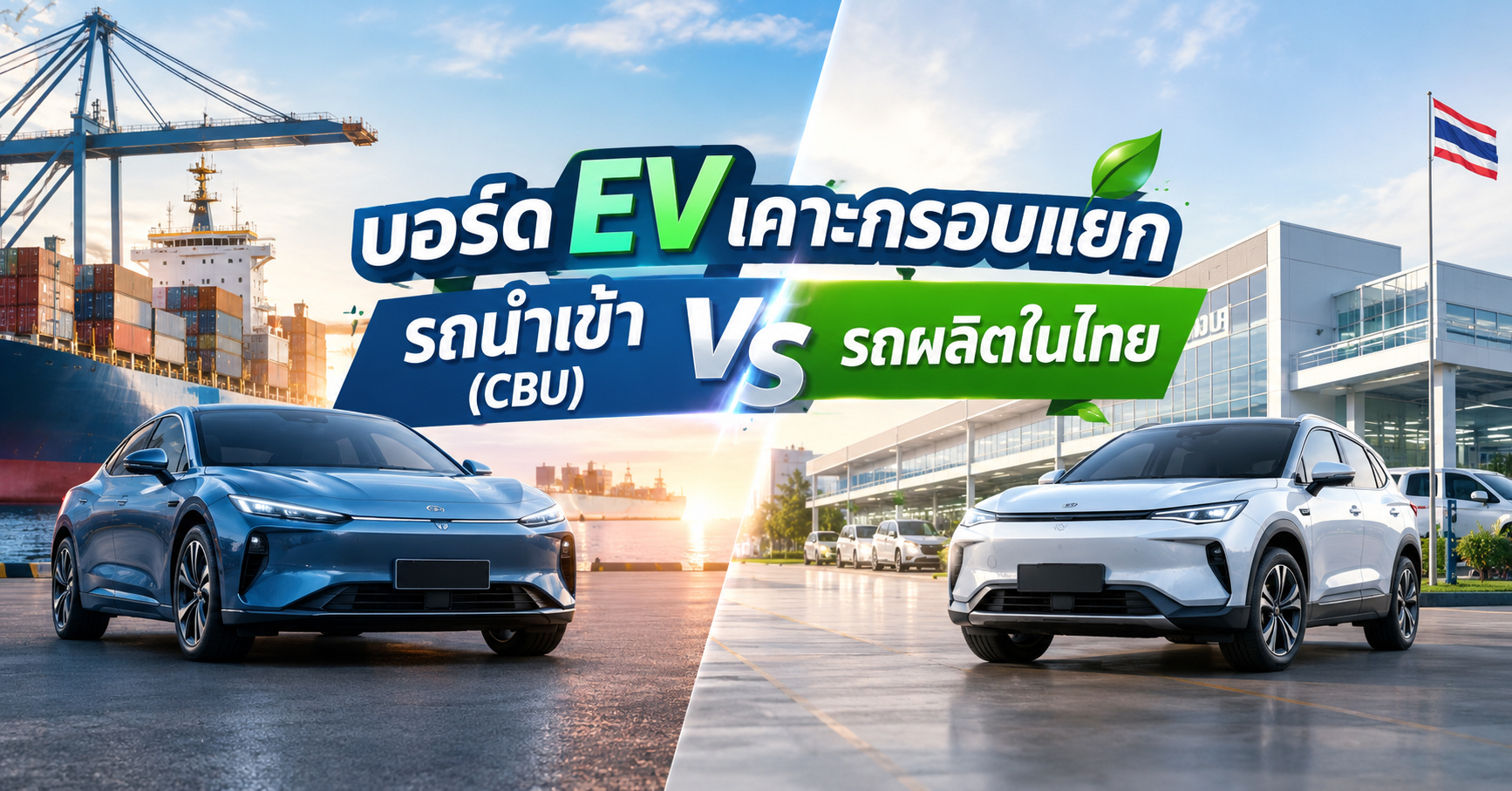 บอร์ด EV เคาะกรอบแยก 