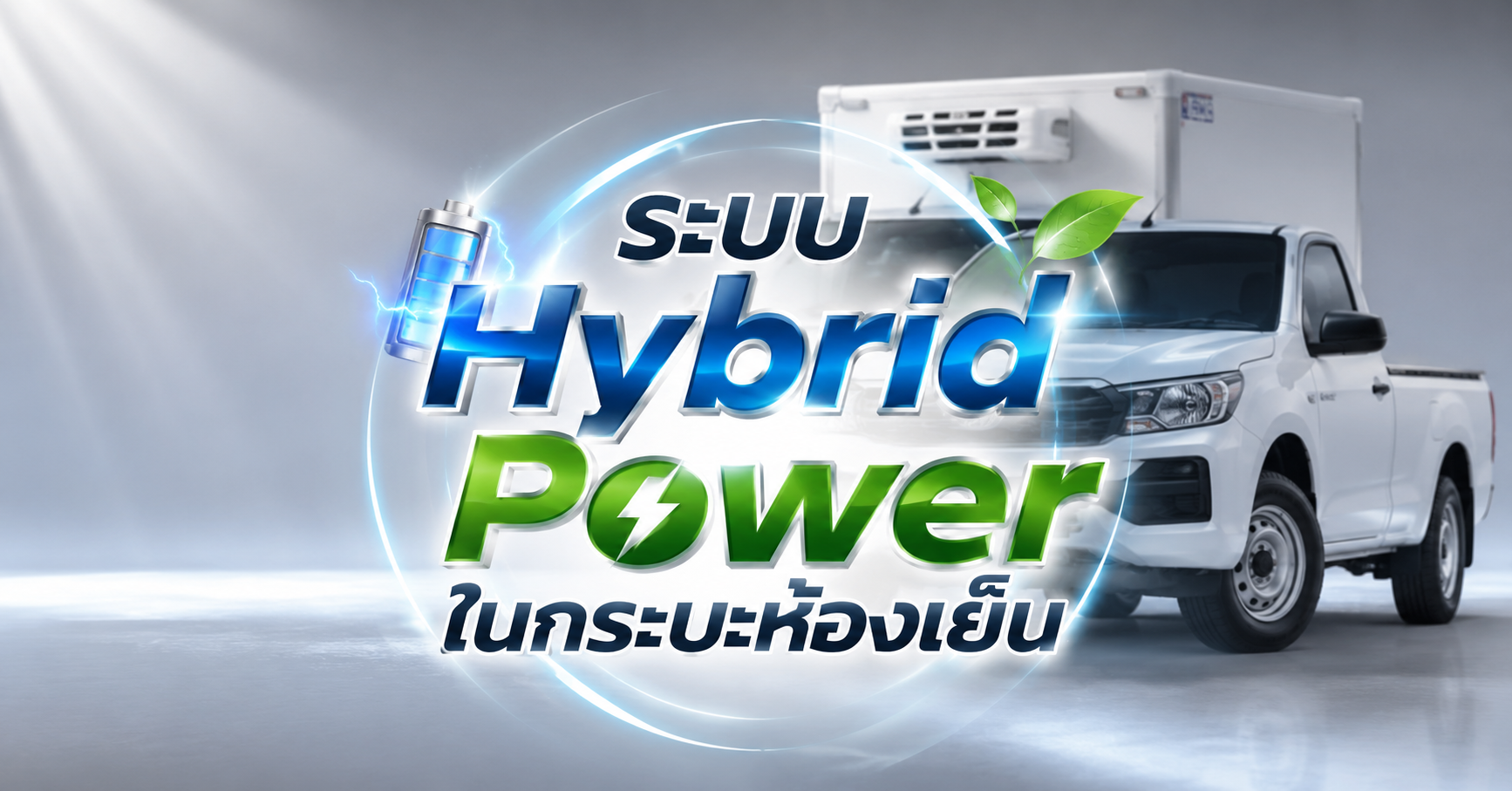 ระบบ Hybrid Power ในกระบะห้องเย็น