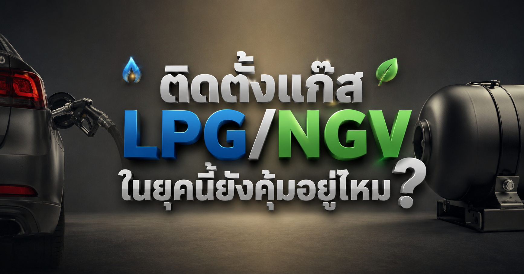 ติดตั้งแก๊ส LPG/NGV ในยุคนี้ยังคุ้มอยู่ไหม?
