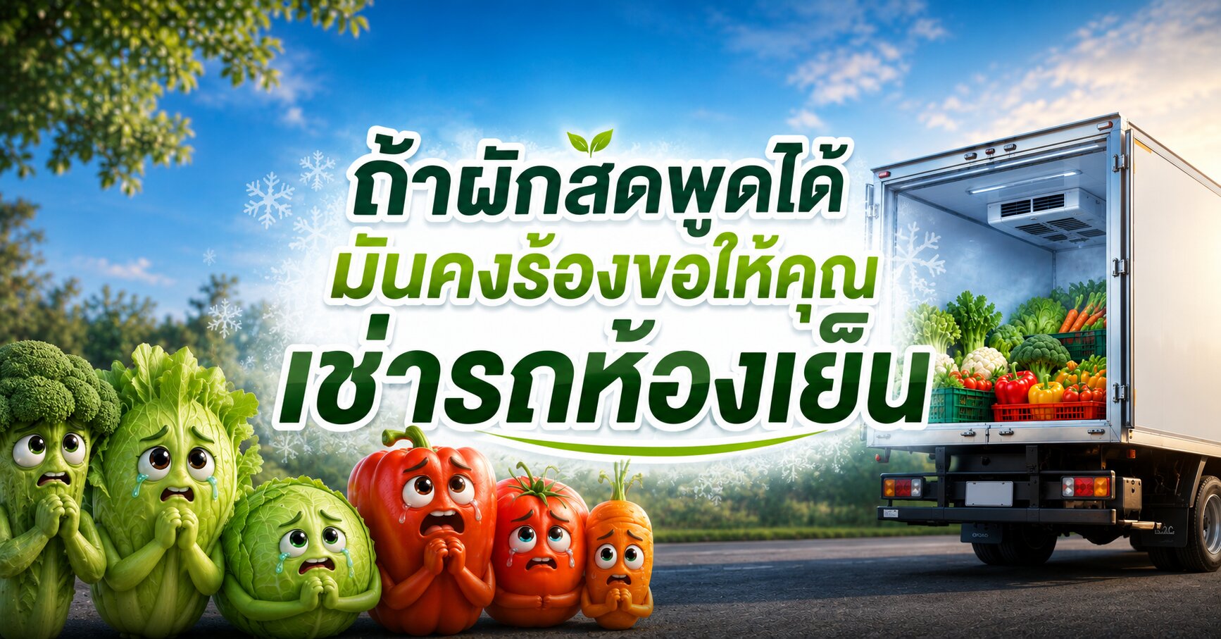 ขอให้คุณเช่ารถห้องเย็น